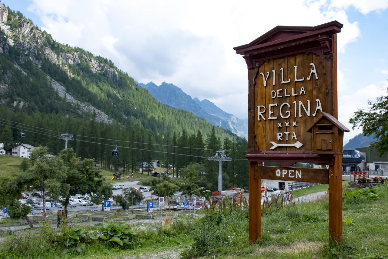 Hotel La Villa Della Regina Gressoney-la-Trinité Eksteriør bilde